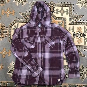 Carhartt Hooded Cotton Flannel